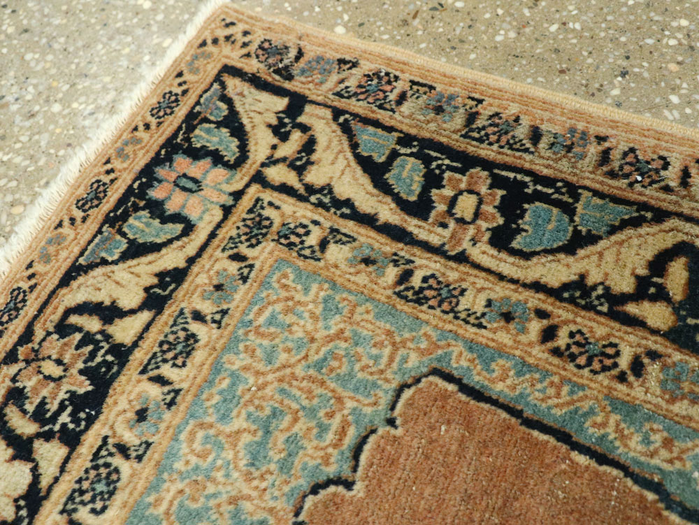 Antique Persian Tabriz Hagi Jalili Rug, No.23104 - Staging