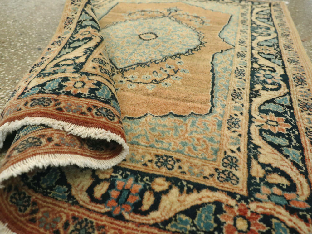 Antique Persian Tabriz Hagi Jalili Rug, No.23104 - Staging