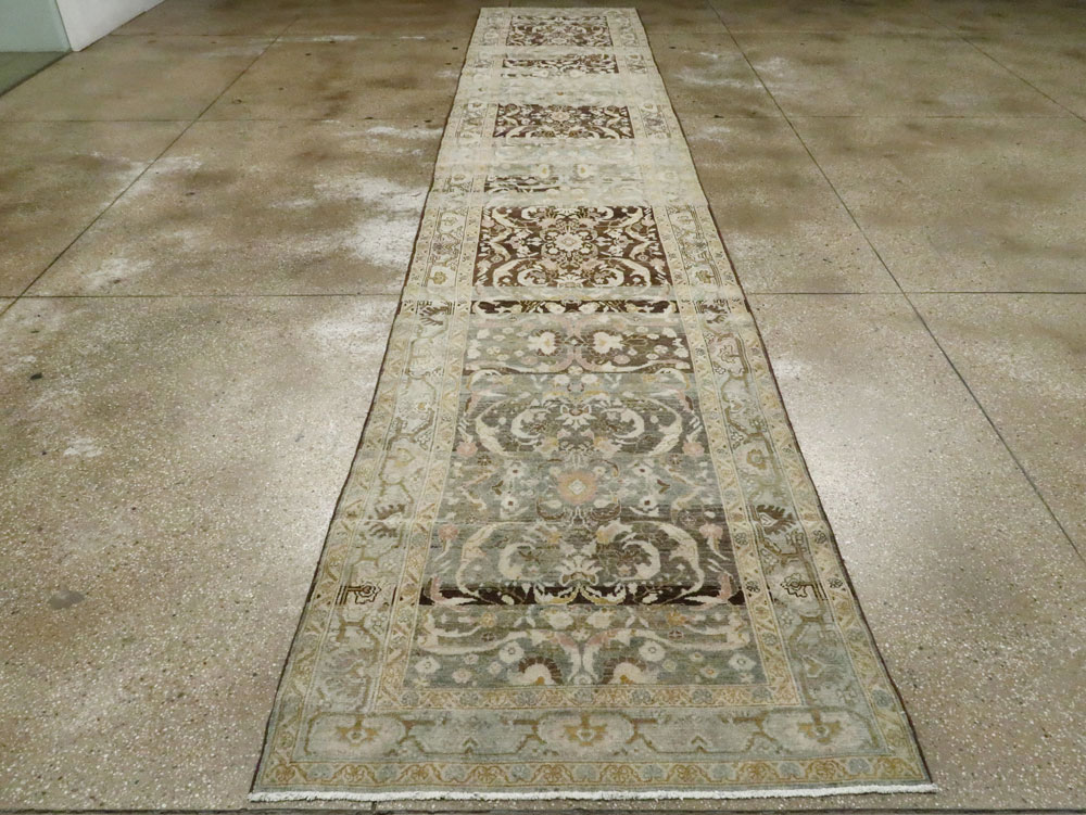 Vintage Persian Malayer Runner, No.23110 - Staging