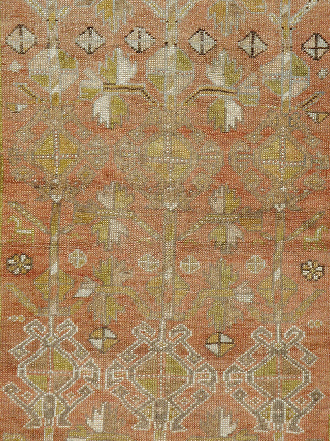 Antique Persian Kurdish Rug, No.23115 - Staging