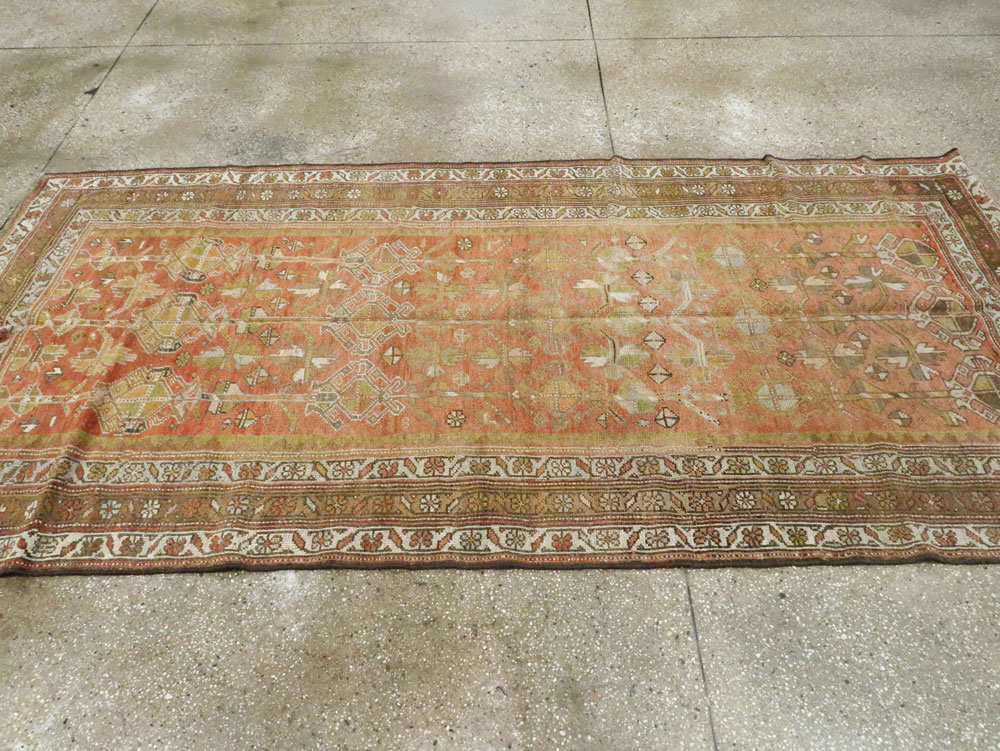 Antique Persian Kurdish Rug, No.23115 - Staging