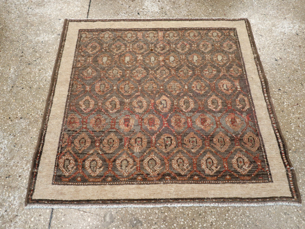 Vintage Persian Malayer Rug, No.23116 - Staging