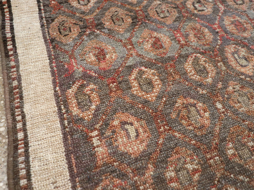 Vintage Persian Malayer Rug, No.23116 - Staging