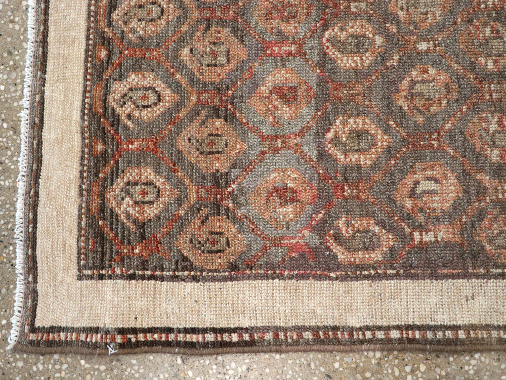 Vintage Persian Malayer Rug, No.23116 - Staging