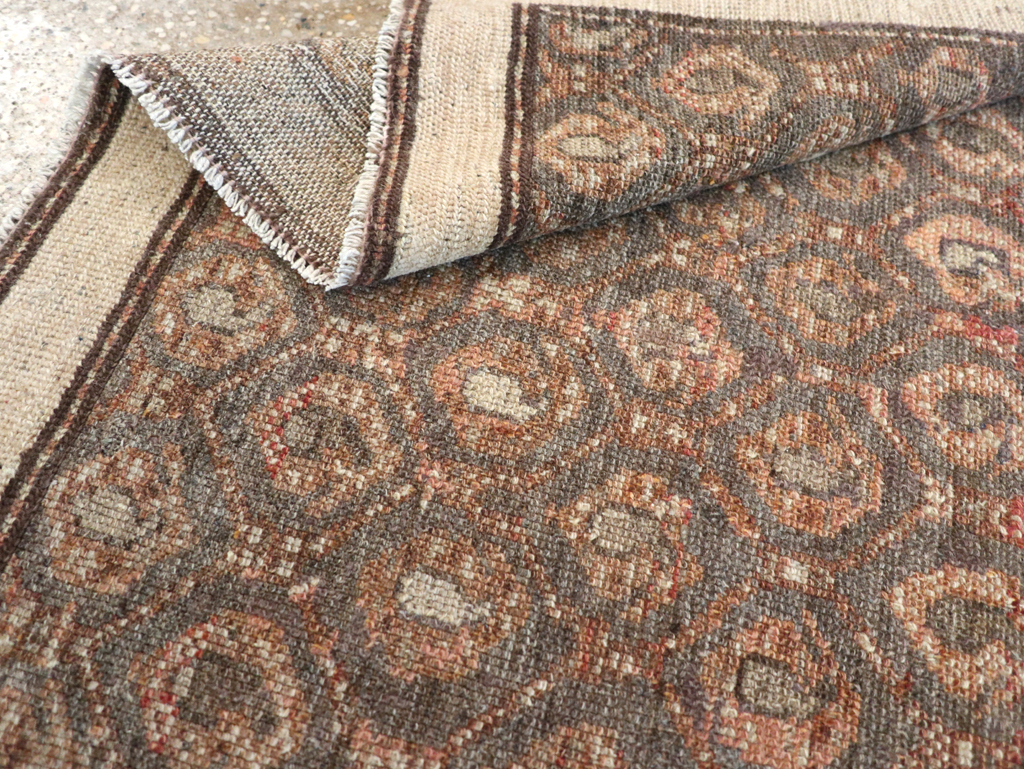 Vintage Persian Malayer Rug, No.23116 - Staging