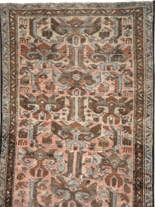 Antique Persian Serab Runner, No.23120 - Staging