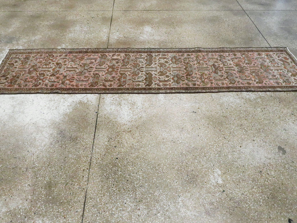 Antique Persian Serab Runner, No.23120 - Staging