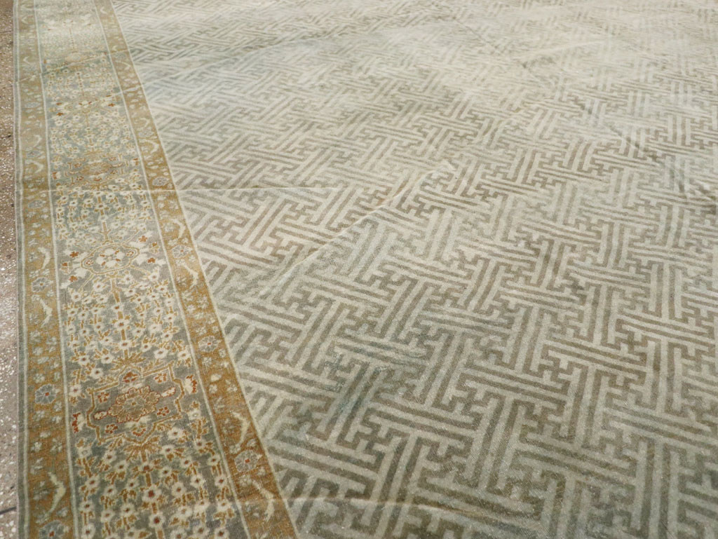 Antique Indian Lahore Carpet, No.23122 - Staging