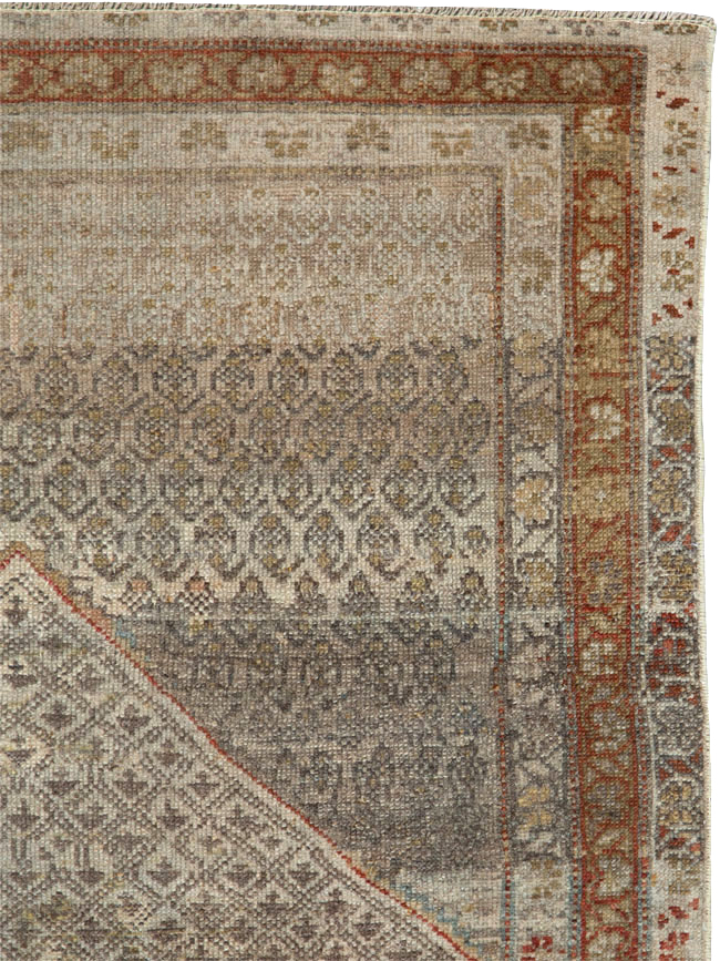 Vintage Persian Malayer Rug, No.23125 - Staging
