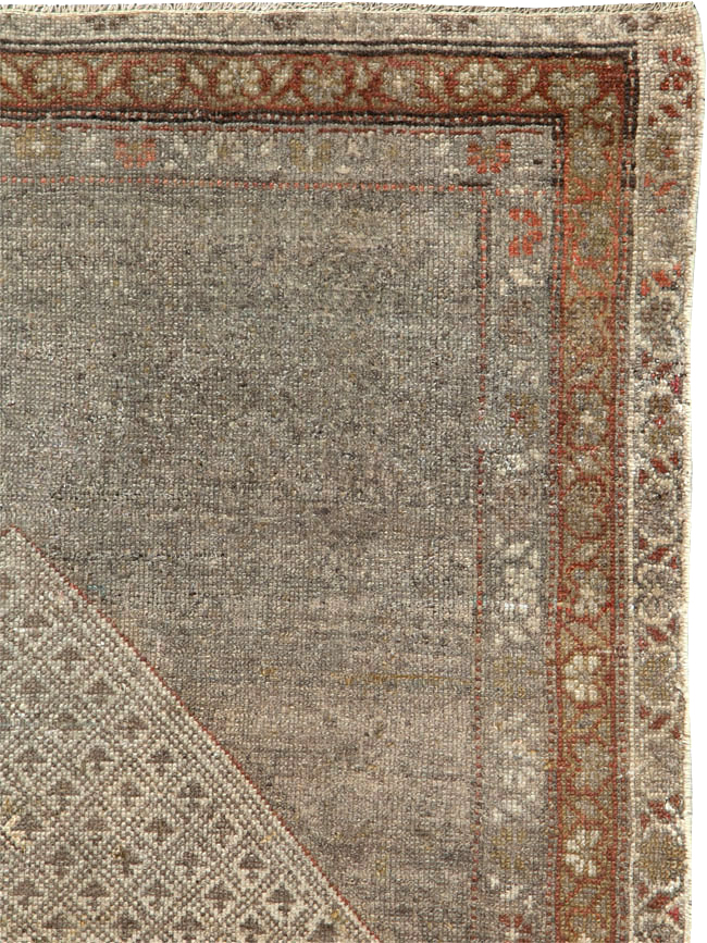 Vintage Persian Malayer Rug, No.23125 - Staging