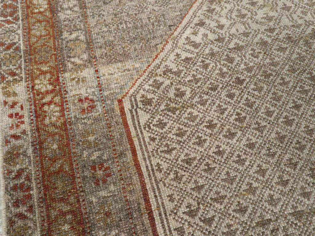 Vintage Persian Malayer Rug, No.23125 - Staging