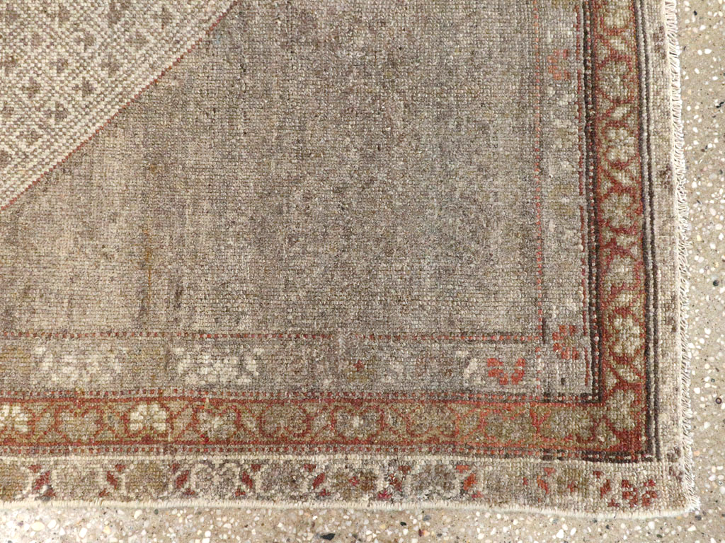 Vintage Persian Malayer Rug, No.23125 - Staging
