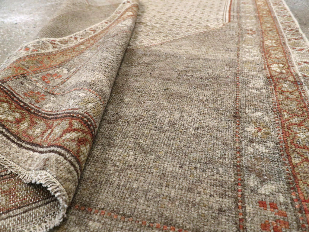 Vintage Persian Malayer Rug, No.23125 - Staging