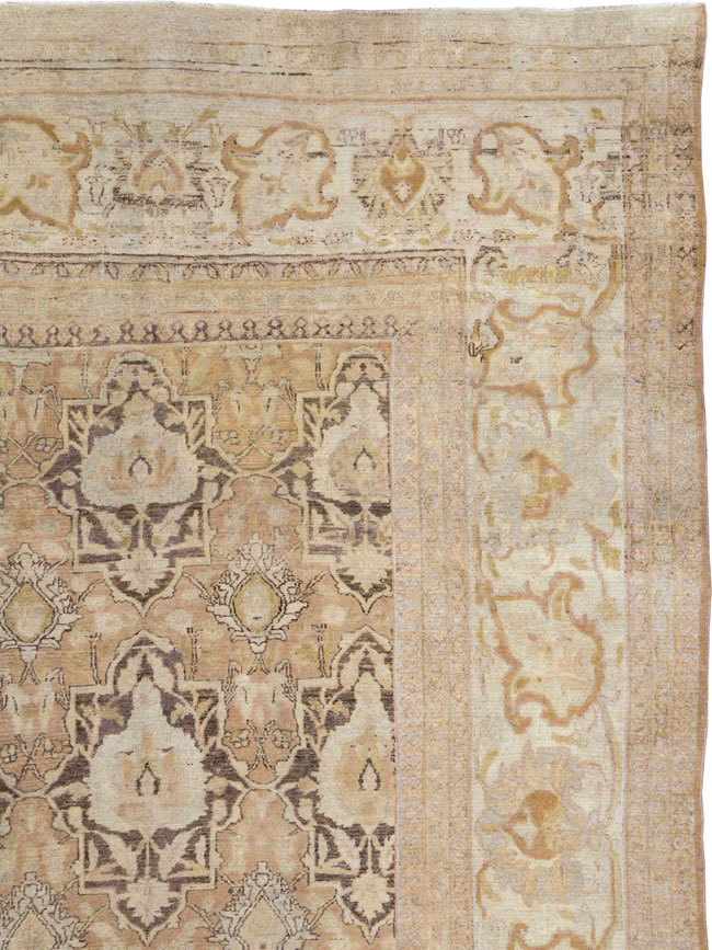 Antique Persian Khorassan Carpet, No.23130 - Staging