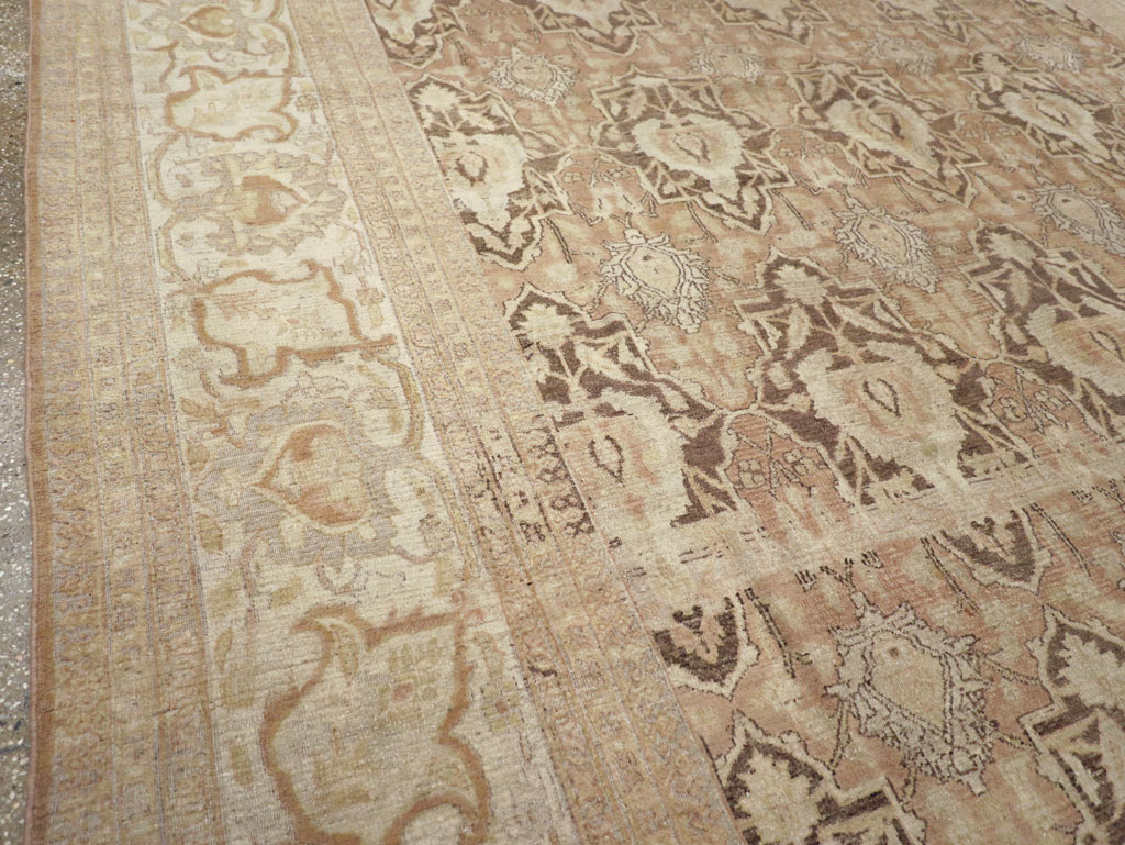 Antique Persian Khorassan Carpet, No.23130 - Staging