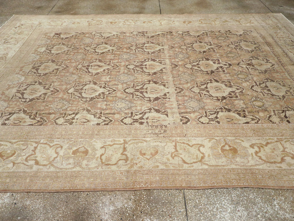 Antique Persian Khorassan Carpet, No.23130 - Staging