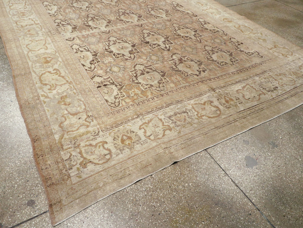 Antique Persian Khorassan Carpet, No.23130 - Staging
