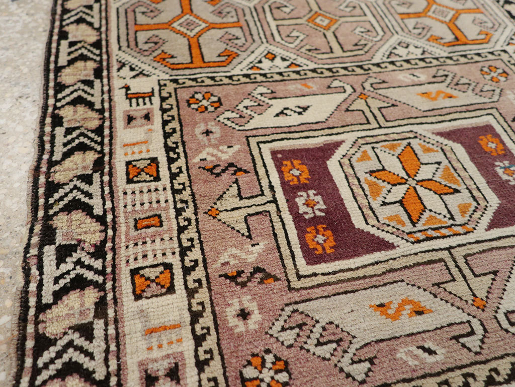 Antique Caucasian Shirvan Rug, No.23132 - Staging