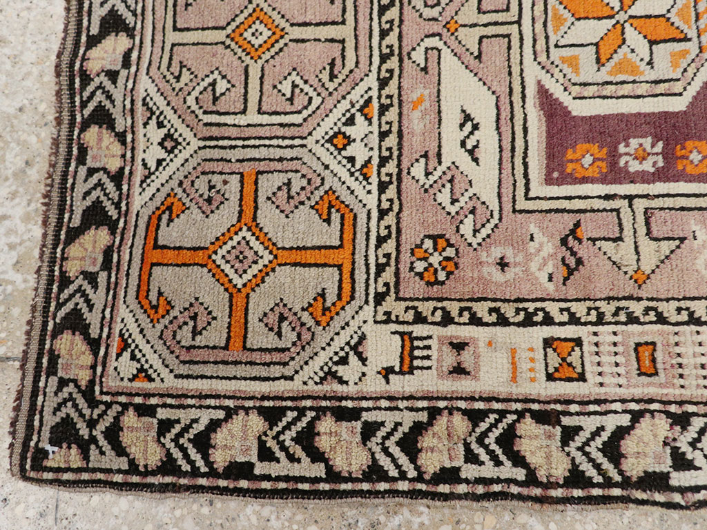 Antique Caucasian Shirvan Rug, No.23132 - Staging