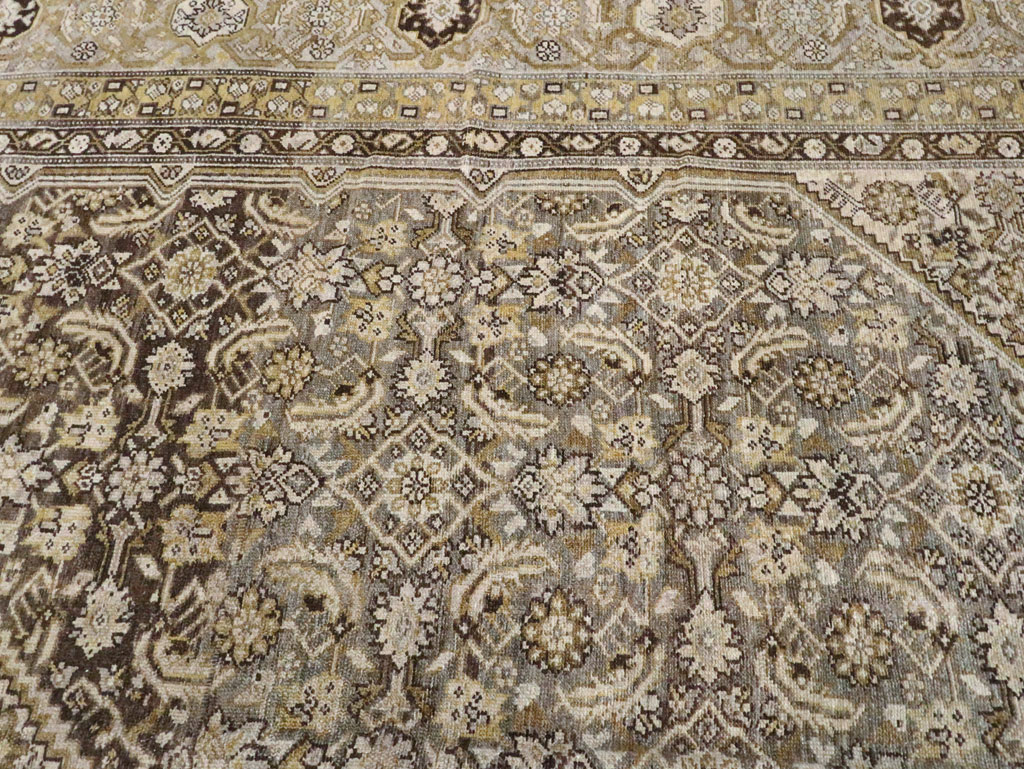 Antique Persian Malayer Carpet, No.23136 - Staging