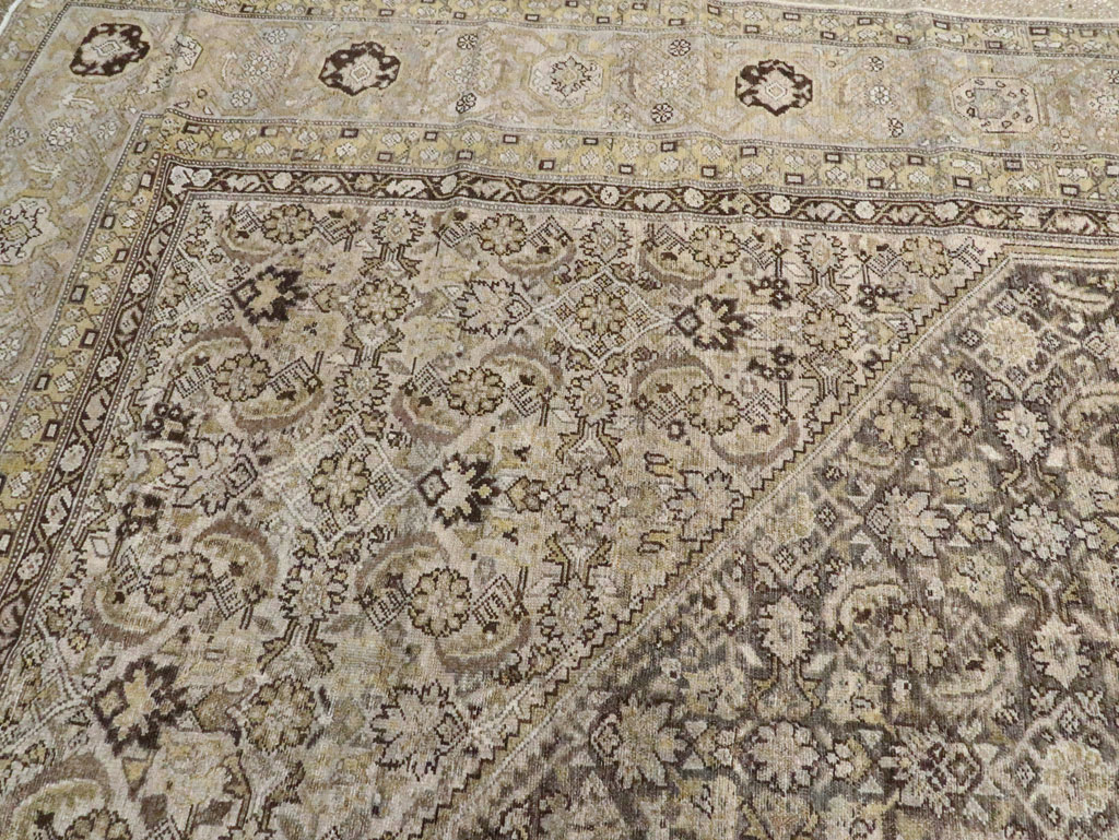 Antique Persian Malayer Carpet, No.23136 - Staging