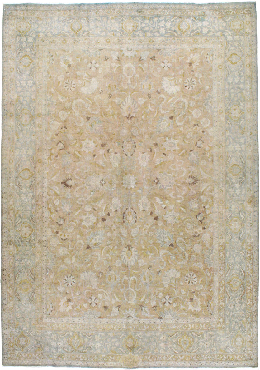 Antique Persian Tabriz Carpet, No.23137 - Staging