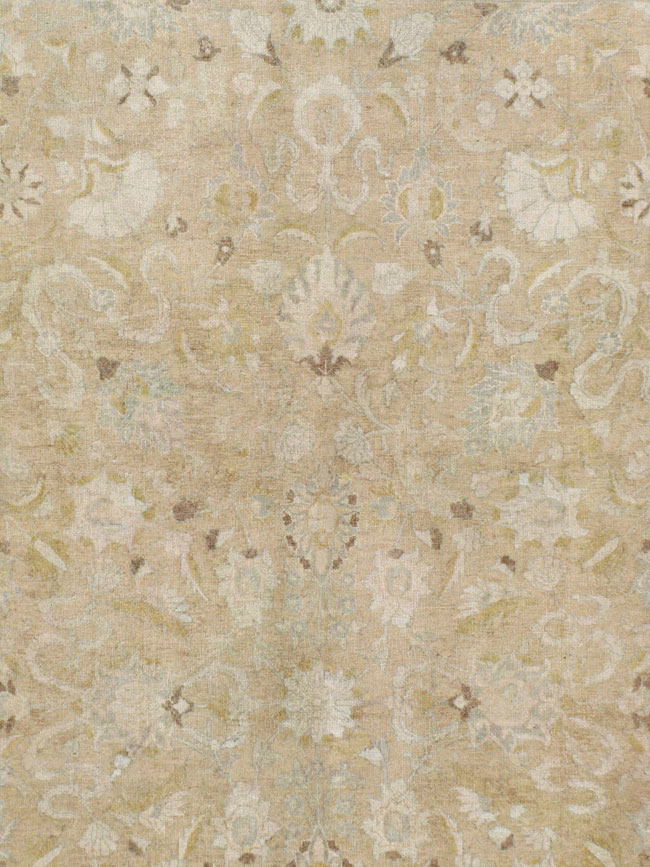 Antique Persian Tabriz Carpet, No.23137 - Staging