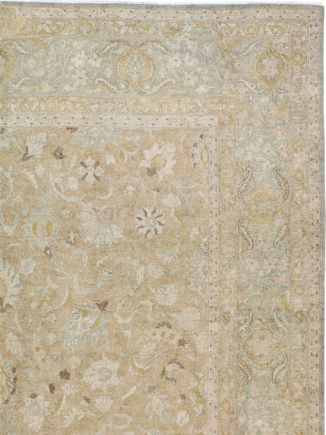 Antique Persian Tabriz Carpet, No.23137 - Staging