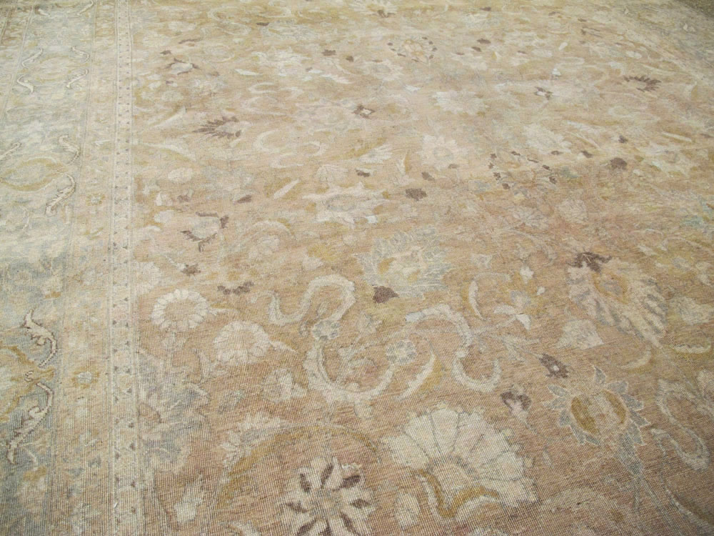 Antique Persian Tabriz Carpet, No.23137 - Staging