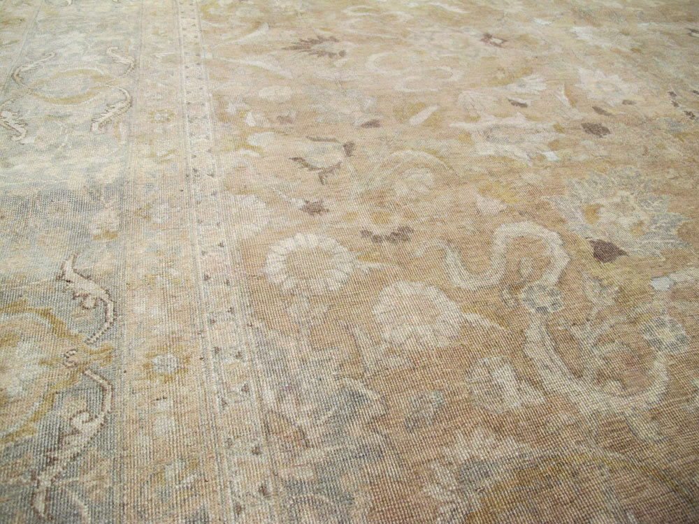 Antique Persian Tabriz Carpet, No.23137 - Staging