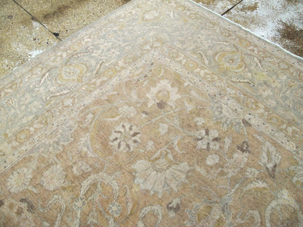 Antique Persian Tabriz Carpet, No.23137 - Staging