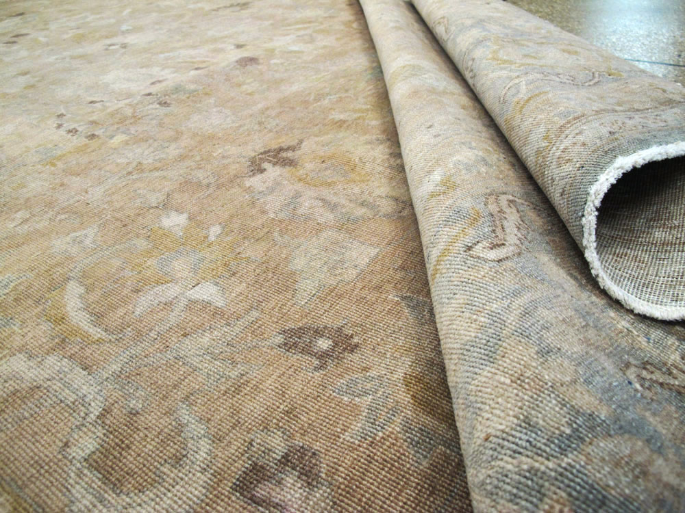 Antique Persian Tabriz Carpet, No.23137 - Staging