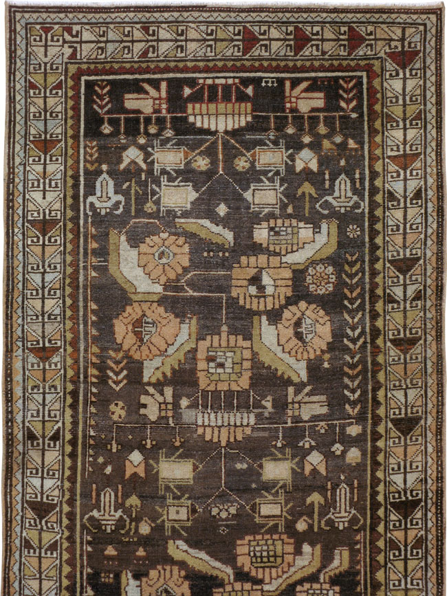 Vintage Persian Malayer Runner, No.23139 - Staging