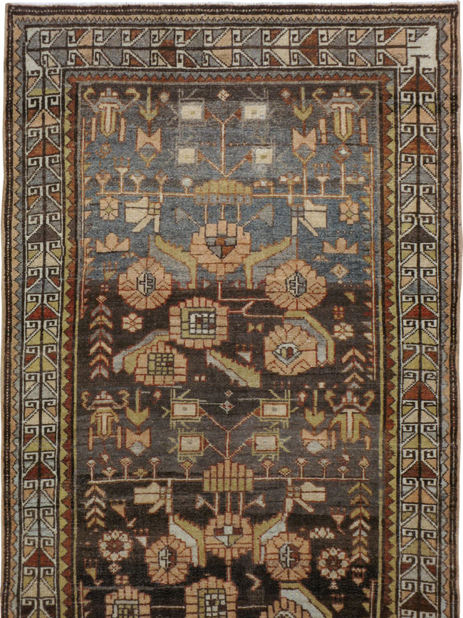 Vintage Persian Malayer Runner, No.23139 - Staging
