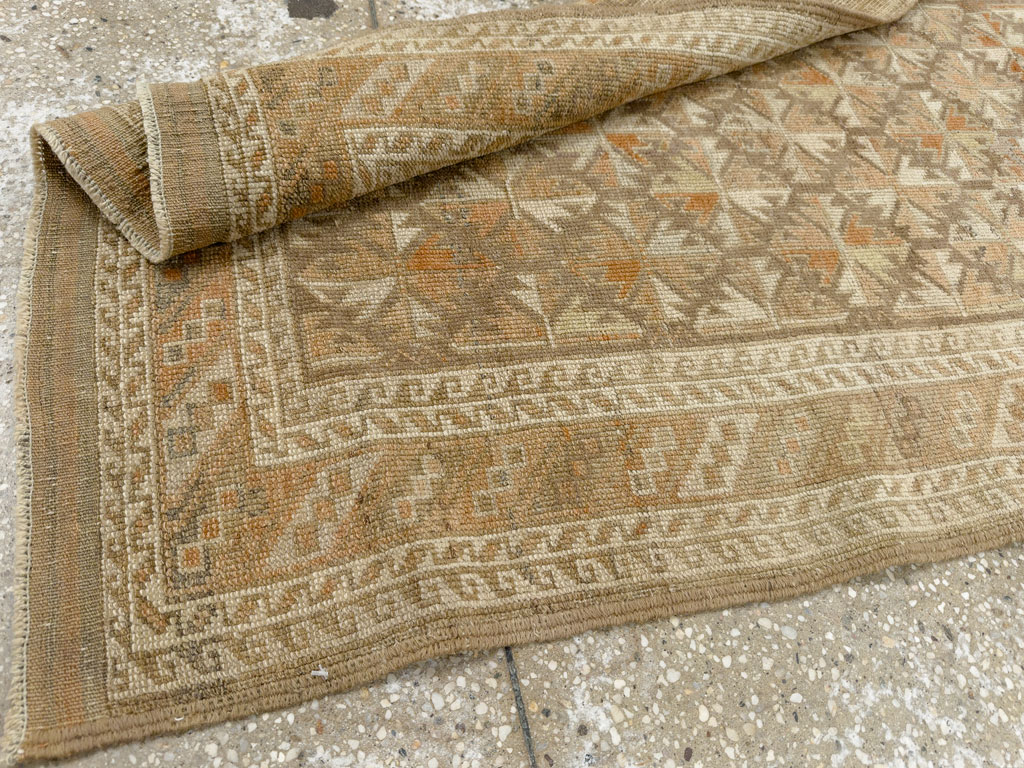 Antique Persian Baluch Throw Rug, No.23141 - Staging