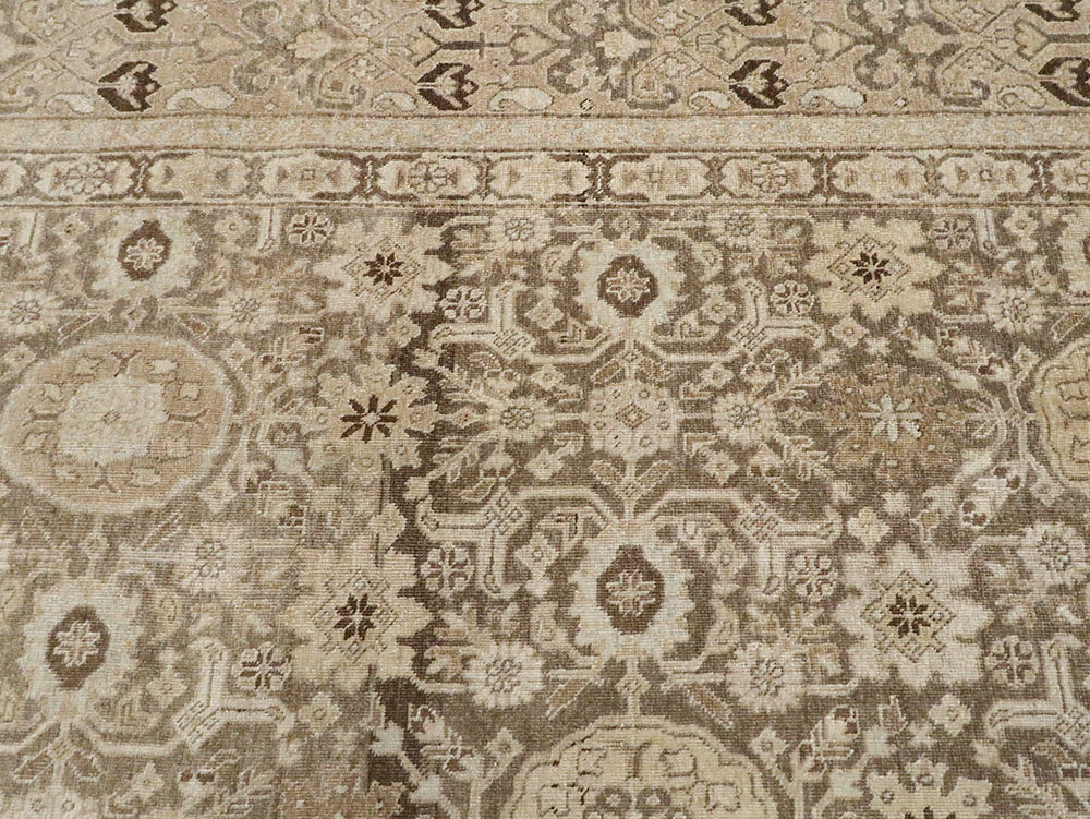 Antique Persian Tabriz Carpet, No.23149 - Staging