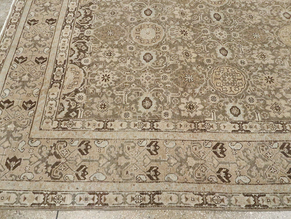 Antique Persian Tabriz Carpet, No.23149 - Staging