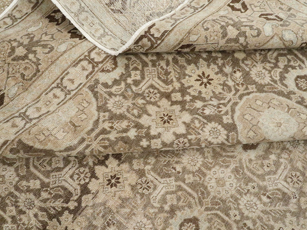 Antique Persian Tabriz Carpet, No.23149 - Staging
