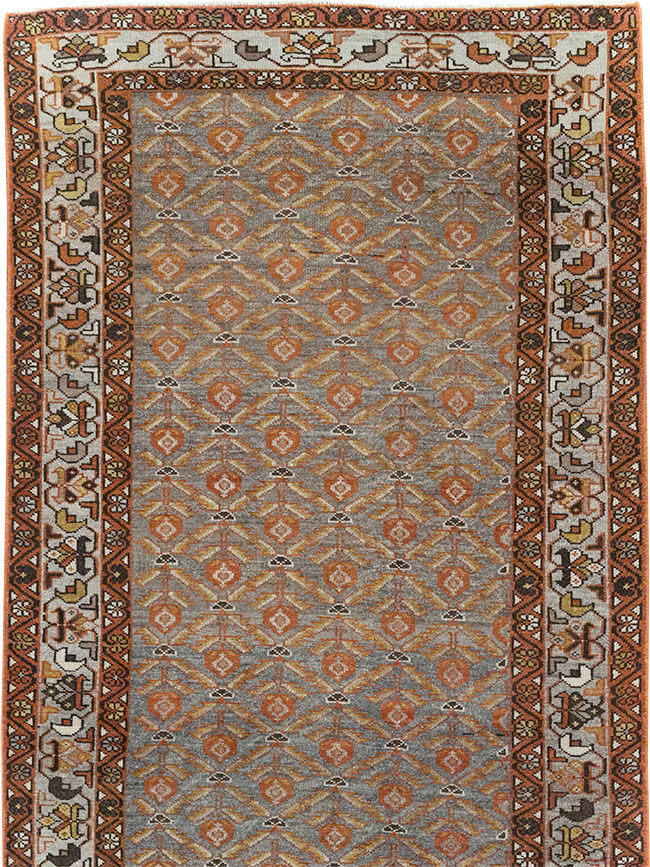 Vintage Persian Malayer Runner, No.23151 - Staging