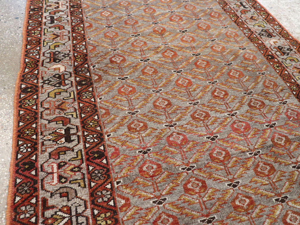 Vintage Persian Malayer Runner, No.23151 - Staging