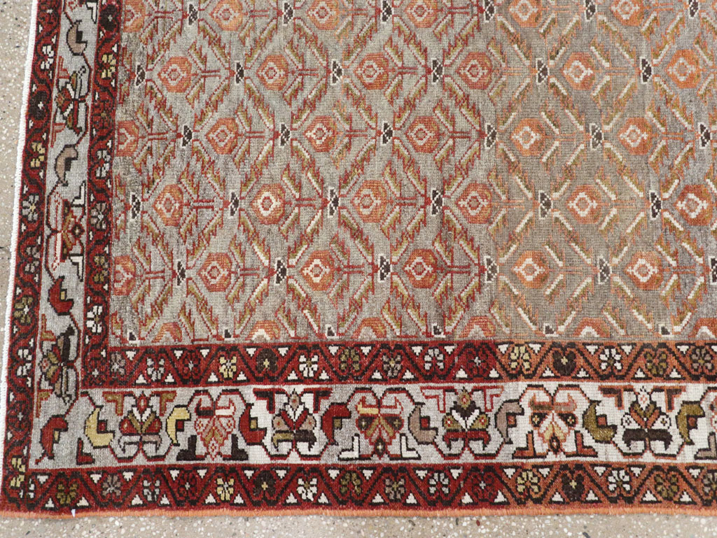 Vintage Persian Malayer Runner, No.23151 - Staging
