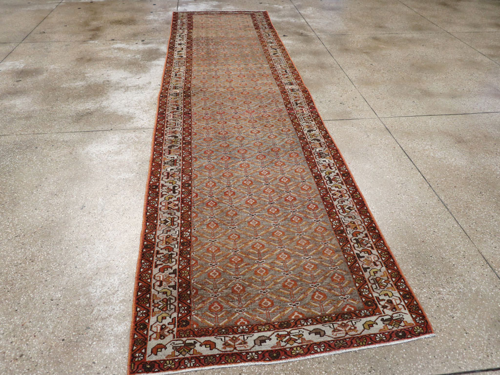 Vintage Persian Malayer Runner, No.23151 - Staging