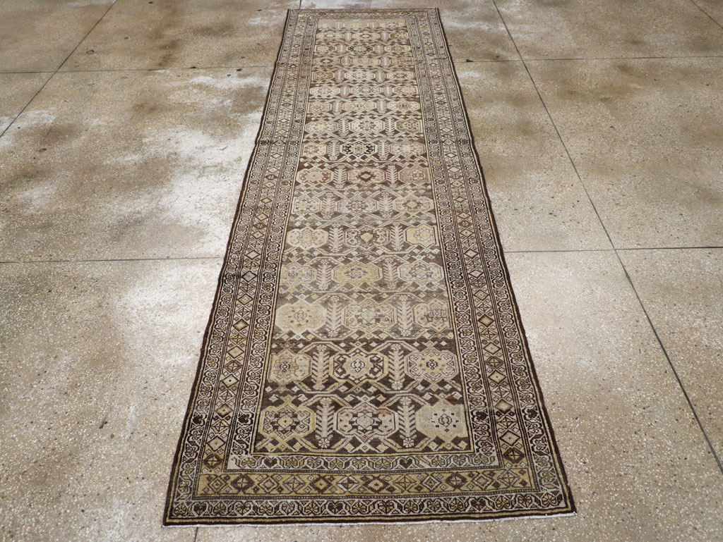 Vintage Persian Malayer Runner, No.23154 - Staging