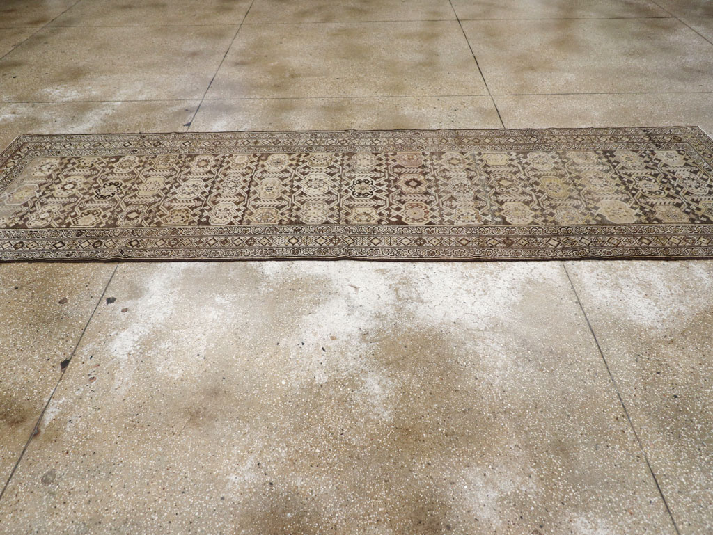 Vintage Persian Malayer Runner, No.23154 - Staging