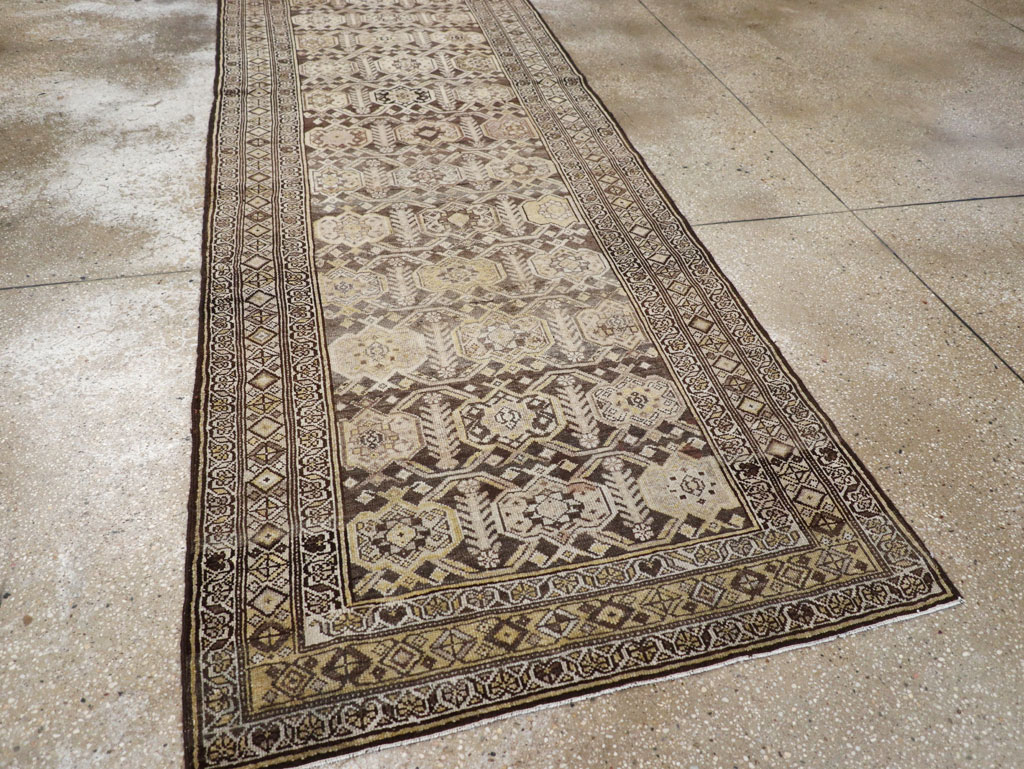 Vintage Persian Malayer Runner, No.23154 - Staging