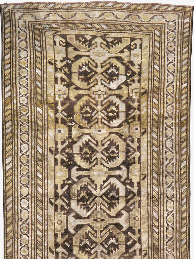 Vintage Persian Kurdish Runner, No.23166 - Staging