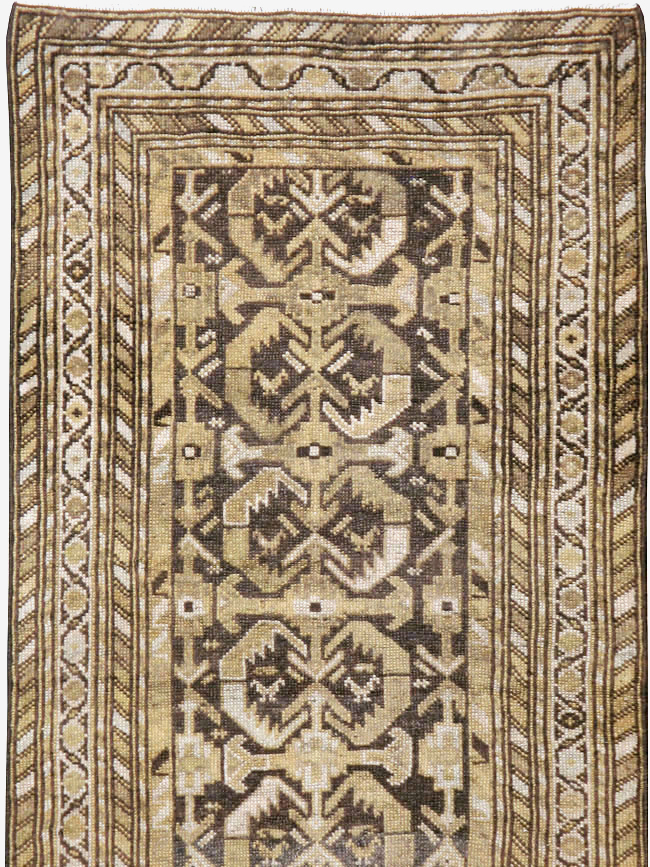 Vintage Persian Kurdish Runner, No.23166 - Staging