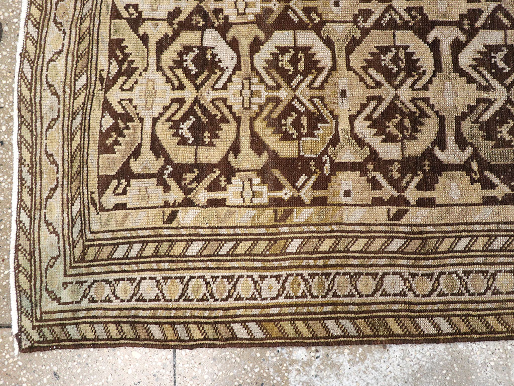 Vintage Persian Kurdish Runner, No.23166 - Staging