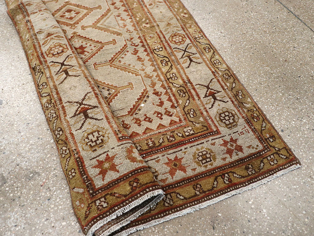 Antique Persian Kurdish Runner, No.23167 - Staging