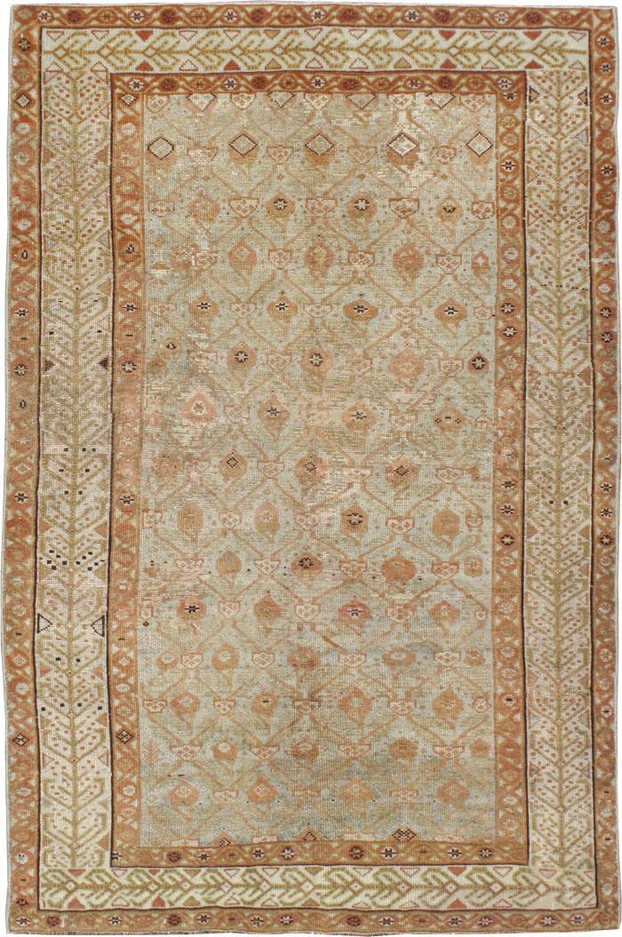 Vintage Persian Malayer Rug, No.23168 - Staging